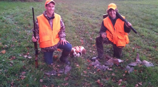 EHS juniors pheasant hunting