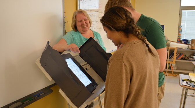 The League of Women Voters Visits Eisenhower