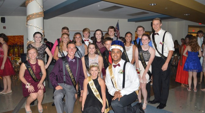 Homecoming Court Takes the Spotlight